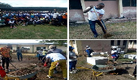 Staff of Thai Union at the cleanup exercise