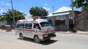 File photo of an old ambulance