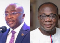 NPP bigwig jabs Dr. Mahamudu Bawumia (left), Freddie Blay (right)