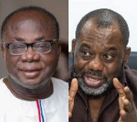 Freddie Blay (left), Dr. Matthew Opoku Prempeh (right)