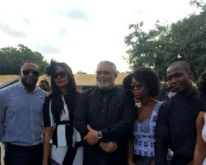 L-R: Rawlings, Ama K, Sandra Ankobia and Benny Blanco