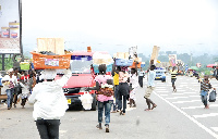 File photo: Nkawkaw highway