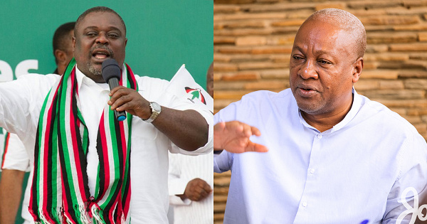 Koku Anyidoho and John Mahama