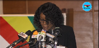 Attorney General Gloria Akuffo is the first respondent