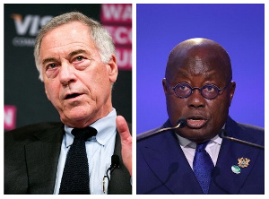 Professor Steve Hanke and Akufo-Addo