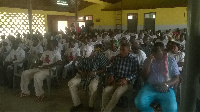 Members at the forum for youths and women