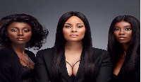 Ruth Quashie, Menaye Donkor Muntari and Akpene Diata Hoggar