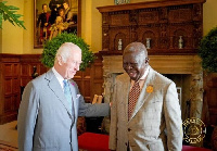 King Charles III welcomed Asantehene Otumfuo Osei Tutu III