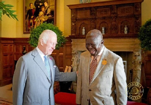 King Charles III welcomed Asantehene Otumfuo Osei Tutu III