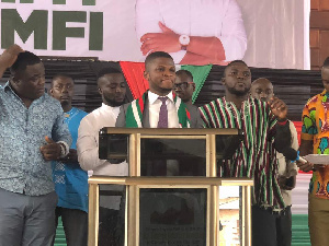 Sammy Gyamfi (C), National Communication Officer Hopeful, NDC.