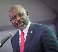 Liberian President George Weah