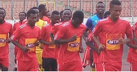 Kotoko team training in the 