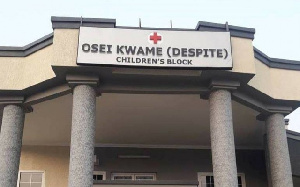 The Osei Kwame Despite children's block at the 37 Millitary Hospital