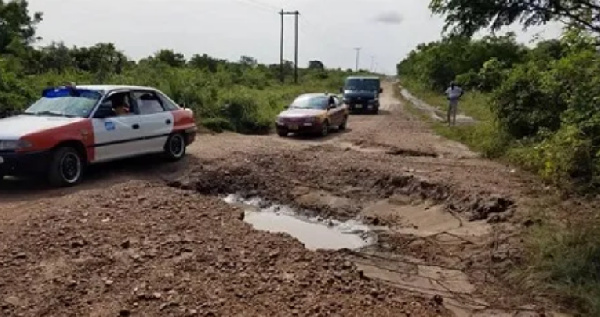 The MP has been using his funds to resurface major roads in Ashaiman