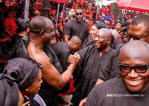 Photo of the two, Alan Kyerematen (L) and Dr. Mahamadu Bawumia (R)