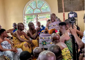 The Asantehene praised the GTP as a visionary blueprint