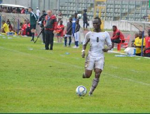 Ghana midfielder Emmanuel Agyemang-Badu in action