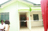 The newly commissioned CHPS compound at Saduase