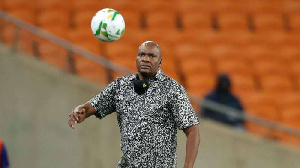 Head coach of South Africa Molefi Ntseki