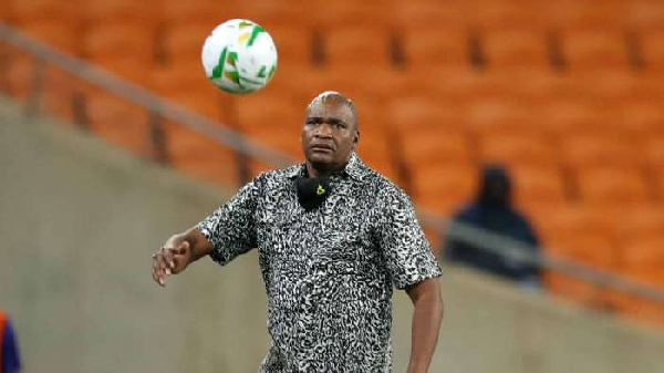 Head coach of South Africa Molefi Ntseki