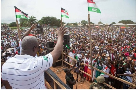 The al-haJJ newspaper constantly hinted a possible defeat in the camp of the NDC