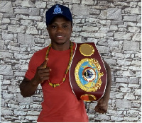 Former WBO Super Bantamweight champion Isaac Dogbe