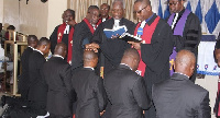 The new ministers being ordained