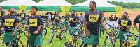 ABCF has distributed 500 bikes to students across the country