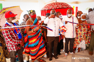 Vice President Bawumia commissioned an Assembly complex as part of his tour of the Ashanti Region