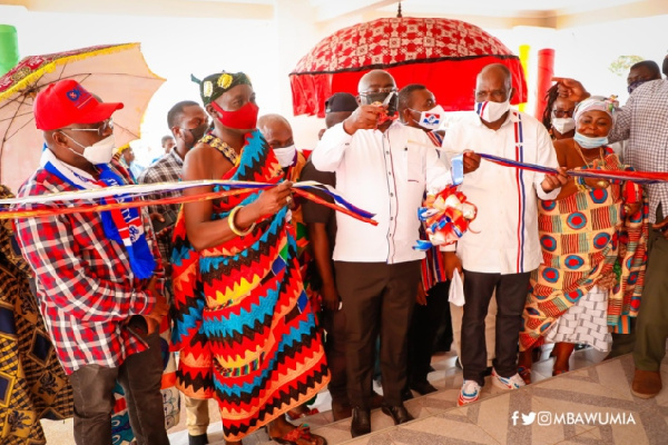 Vice President Bawumia commissioned an Assembly complex as part of his tour of the Ashanti Region