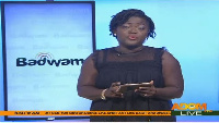 Nana Yaa Brefo, host of Badwam