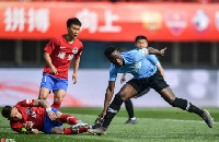 Emmanuel Boateng bagged a brace for Dalian