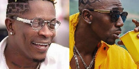 Dancehall musician, Shatta Wale and Joint 77