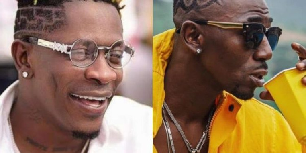 Dancehall musician, Shatta Wale and Joint 77