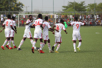 WAFA's Haruna Jamal was very instrumental in helping WAFA win over Dreams FC