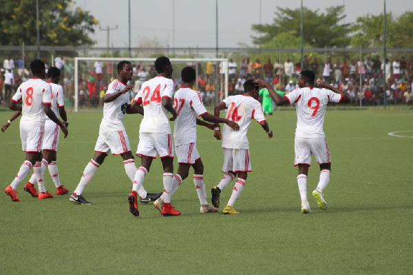 WAFA's Haruna Jamal was very instrumental in helping WAFA win over Dreams FC