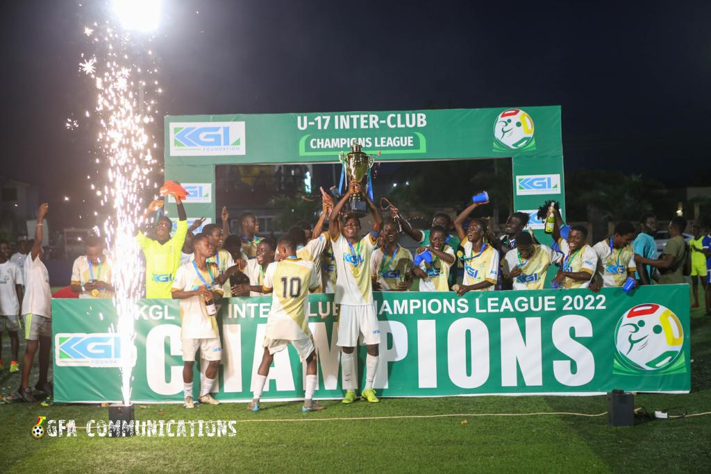 Great Corinthians won the second edition of the KGL Foundation U-17 Inter Club Champions League