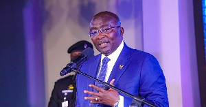 Presidential candidate for the New Patriotic Party, Dr. Mahamudu Bawumia