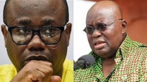 President Nana Addo Dankwa Akufo-Addo and Kwesi Nyantakyi