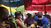 Happiness at the 25th anniversary Daasebre Osei Bonsu II