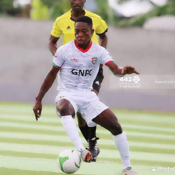 Midfielder Evans Sarfo is on the radar on King Faisal