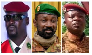 Coup leaders in some West African countries