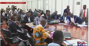 Officials from the Agric Ministry are currently before the house in Parliament