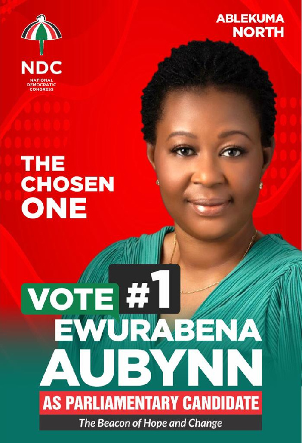 Ewurabena Aubynn is confident she is the right person to lead Ablekuma North