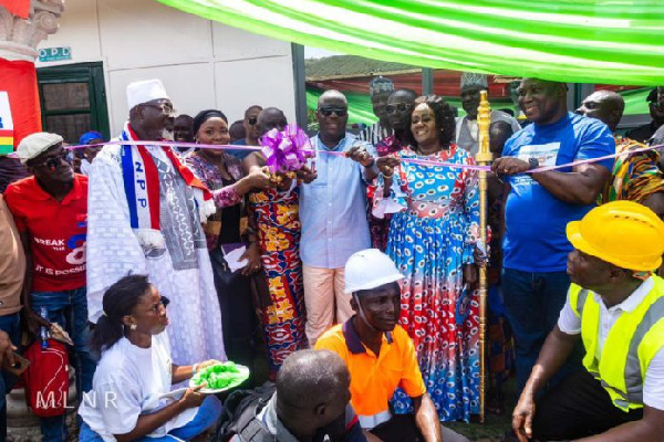 Abu Jinapor inaugurates the Himang Ankobrah Community Mining Scheme