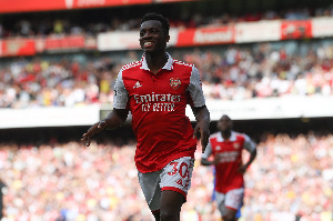 Arsenal forward, Eddie Nketaih