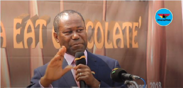 Joseph Boahen Aidoo, CEO of COCOBOD