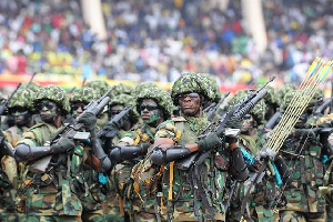 A clash between residents and persons believed to be military personnel occured over a land dispute