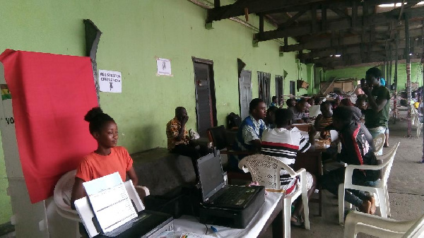 Over 2000 electorates have been registered by the EC in the Asheidu Keteke District