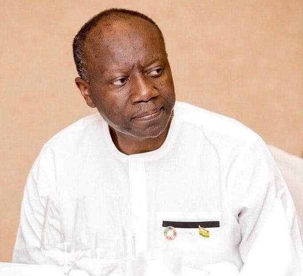 Ken Ofori-Atta is the Minister of Finance of Ghana